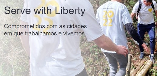 Serve with Liberty é o nosso programa global de serviço comunitário