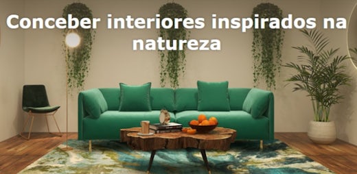 Interiores inspirados na natureza