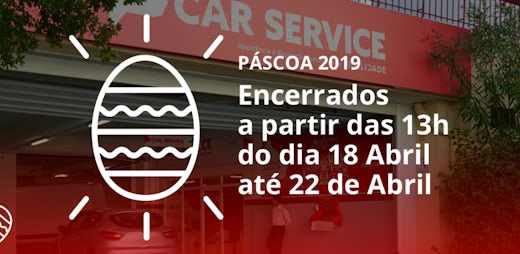 Horário dos nossos serviços no período da Páscoa 2019