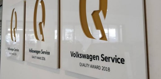 Volkswagen Service Quality Award 2018