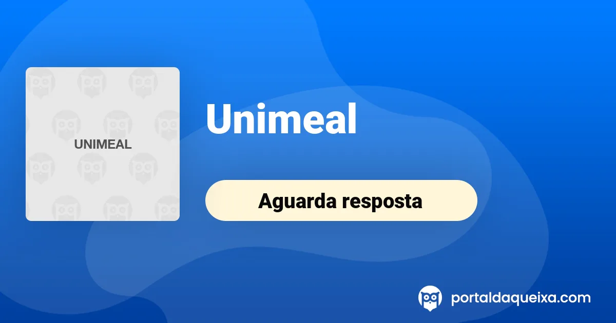 Unimeal - Cancelamento e reembolso de subscrição unimeal