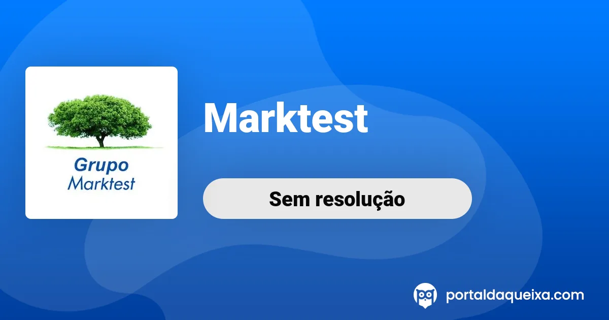 Reclamação: Marktest - Má conduta face ao painelista