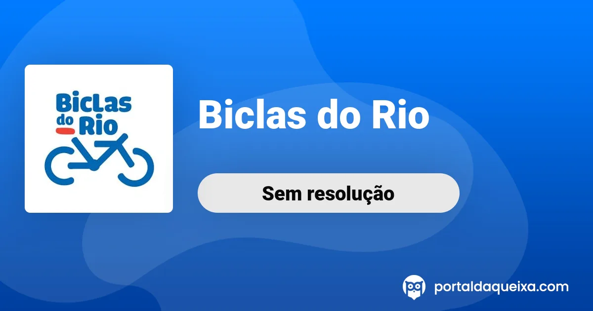 Reclamação: Biclas do Rio - Atendimento loja bicicletas biclas do rio