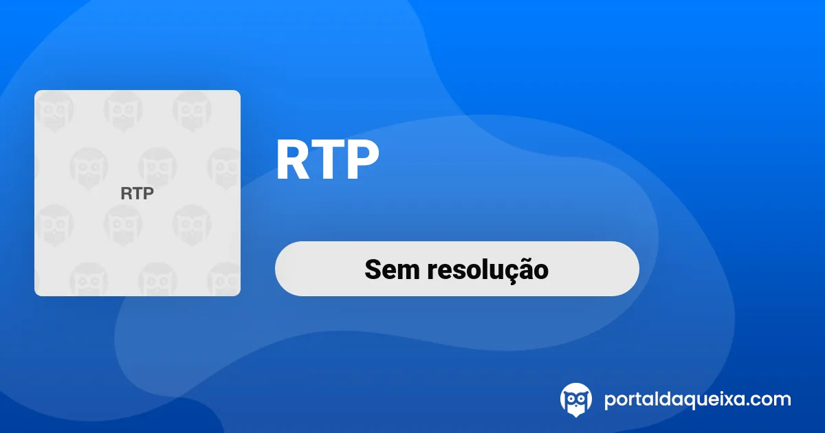 Reclamação: RTP - Entrevista no telejornal da rtp1, 20:00