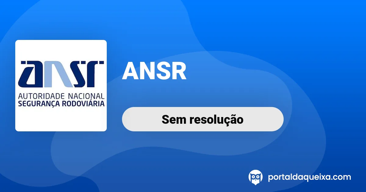 Reclamação: ANSR - Estrada nacional 109