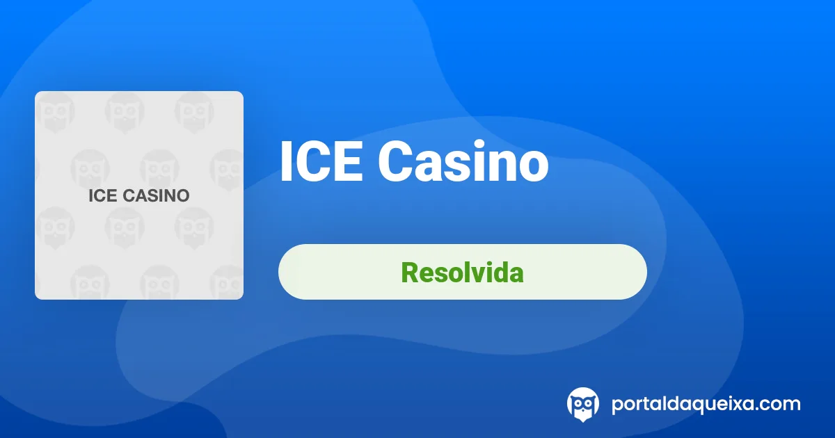 ICE Casino - Verificação kyc