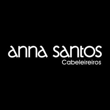 Logotipo Anna Santos Cabeleireiros