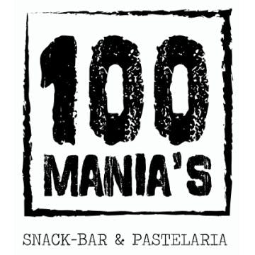 Logotipo 100 Manias Snack-bar e Pastelaria