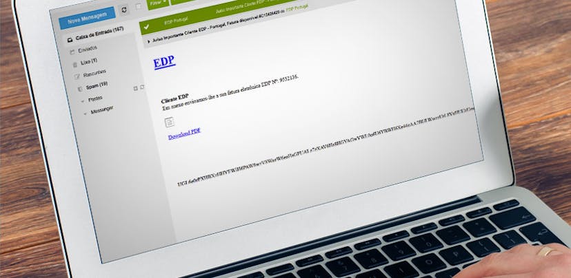 EDP volta a ser usada como isco em novo esquema de phishing