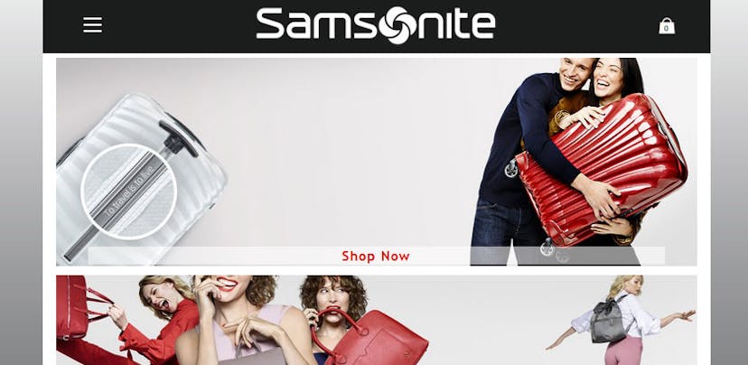 Samsonite alerta consumidores para fraudes na Internet