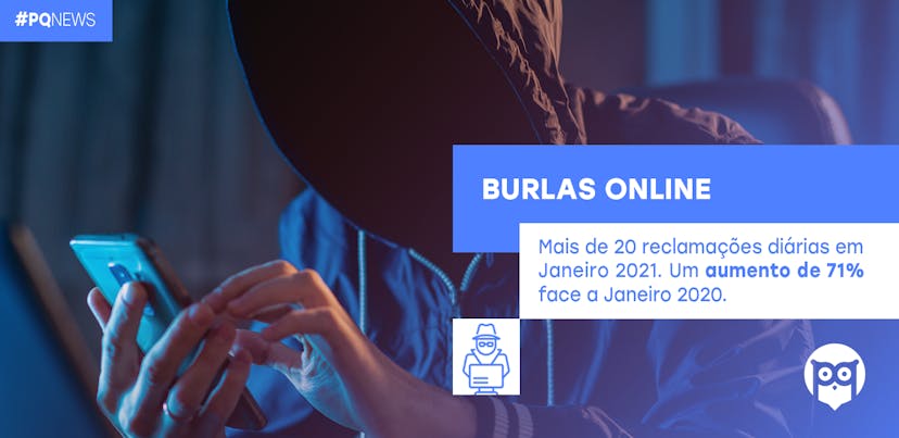 Burlas Online: Portal da Queixa regista aumento de 71% em janeiro