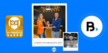 BeRent – Rent a Car eleita Marca Recomendada 2023 pela Consumers Trust 