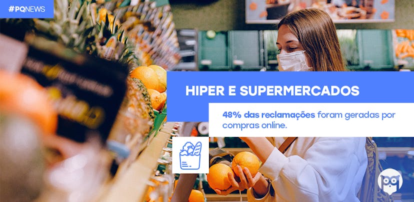 Hiper e Supermercados: Atraso nas entregas gera 47% das reclamações dirigidas ao setor  