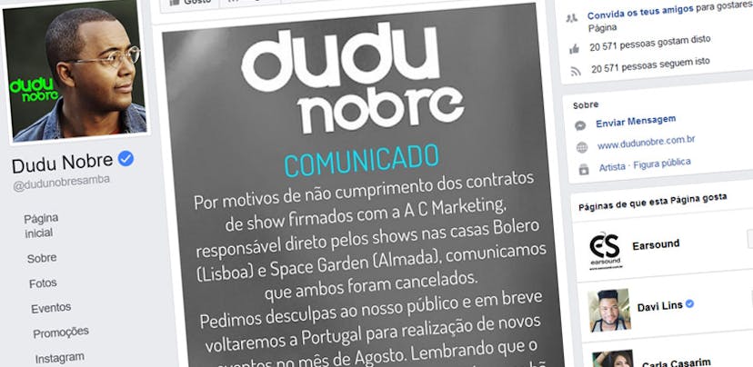Dezenas de pessoas burladas em Lisboa e no Porto em três concertos